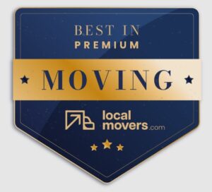 The logo of best in premium moving